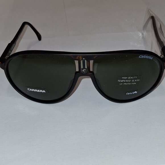 Carrera  Sunglasses Black 62mm Unisex New - Picture 1 of 4